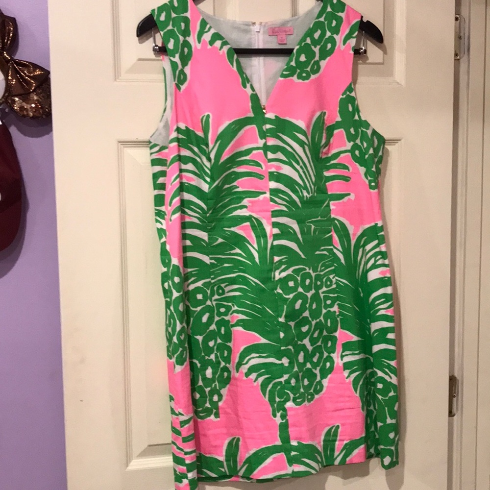 Lilly Pulitzer Pineapple pink and green